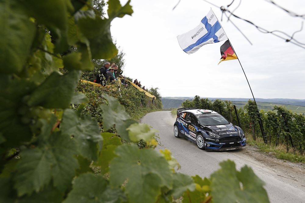  Evans ottiene il miglior risultato in carriera nel Rally di Germania