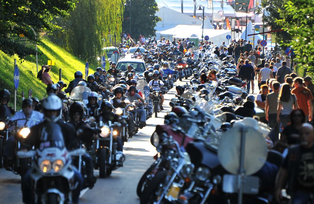  Il più grande evento Harley-Davidson in Europa sul lago di Faaker See in Austria