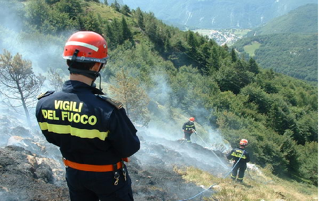  Incendi: oggi 34 roghi, Campania e Calabria le piu’ colpite