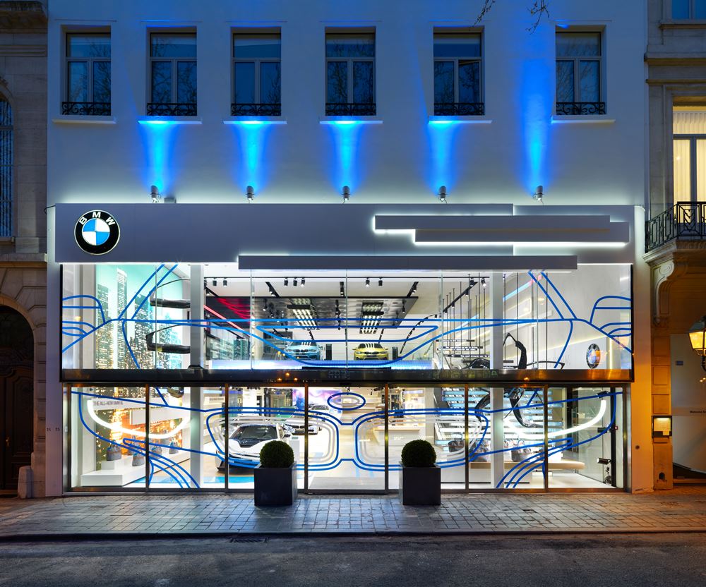  Iconic Award 2014 per il BMW Brand Store di Bruxelles