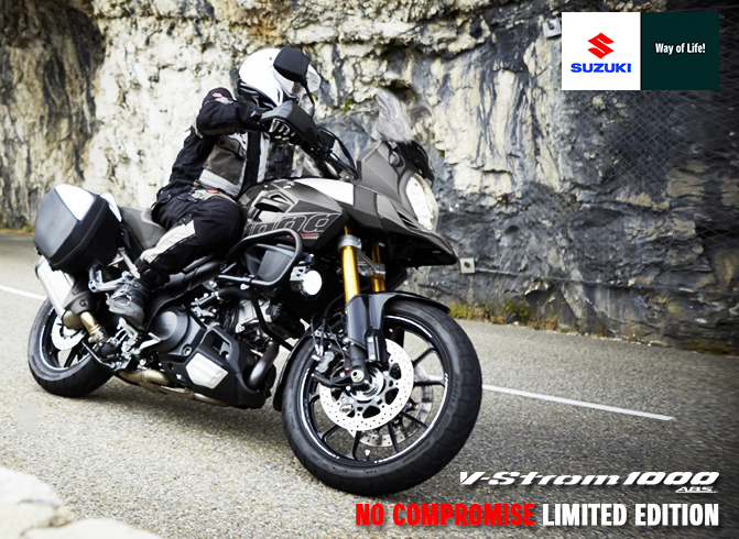  Suzuki, la nuova V-Strom 1000 ABS Limited Edition: No Compromise