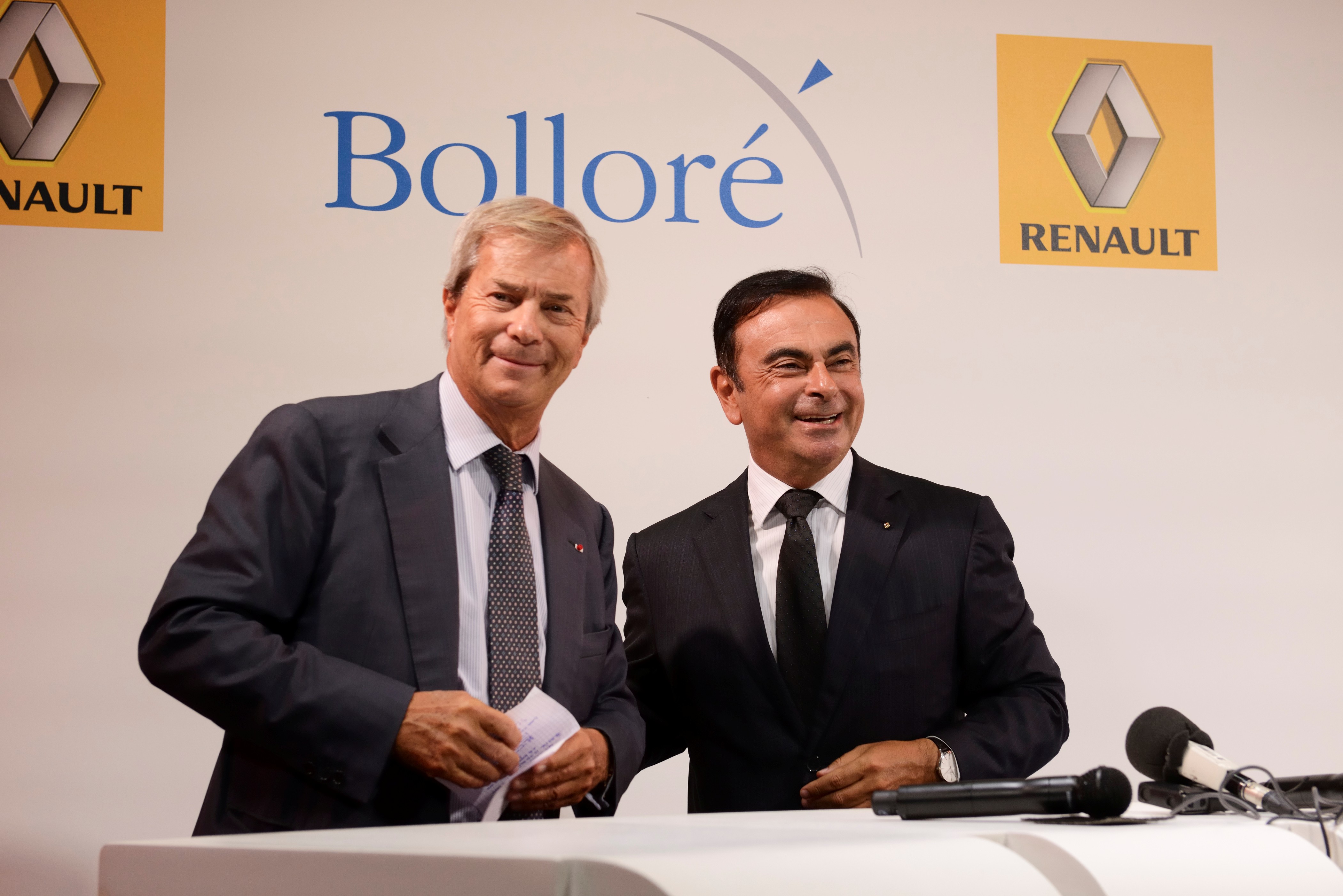  Renault e Bolloré formano una partnership per i veicoli elettrici