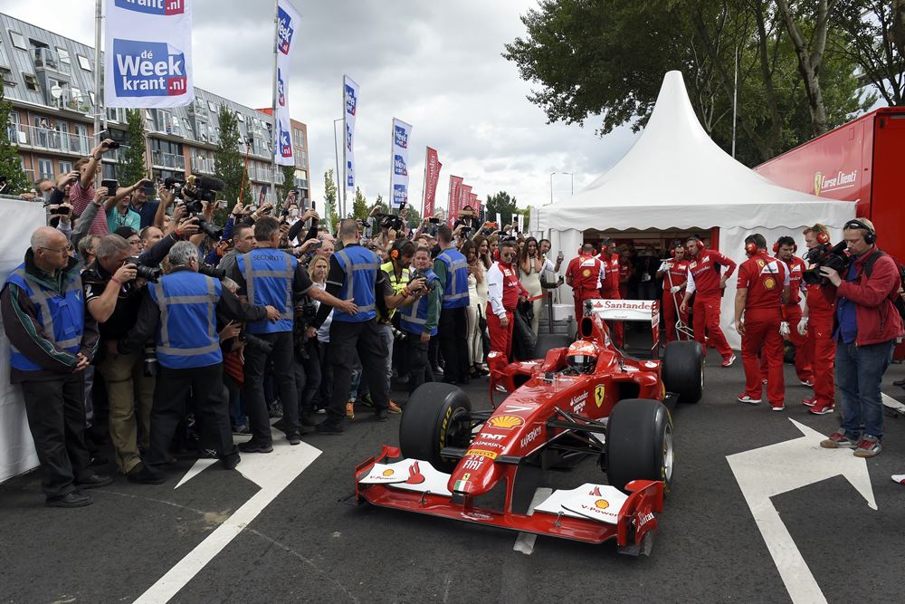  La Scuderia Ferrari e Kimi Raikkonen protagonisti a Rotterdam