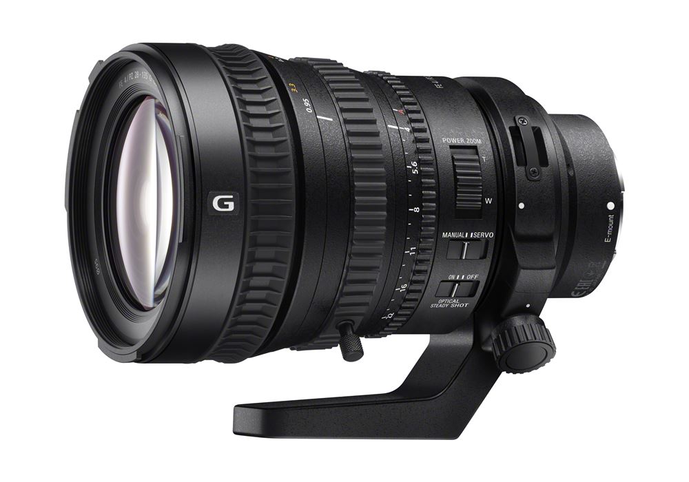  Sony presenta le prime lenti al mondo 35mm full frame con power zoom