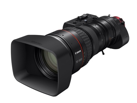  Canon presenta il nuovo obiettivo ultratelephoto 4K cine-servo