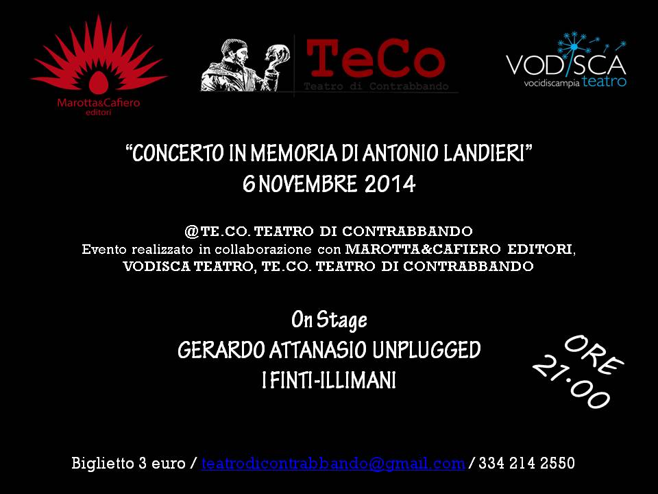  Concerto in memoria di Antonio Landieri al Te.Co