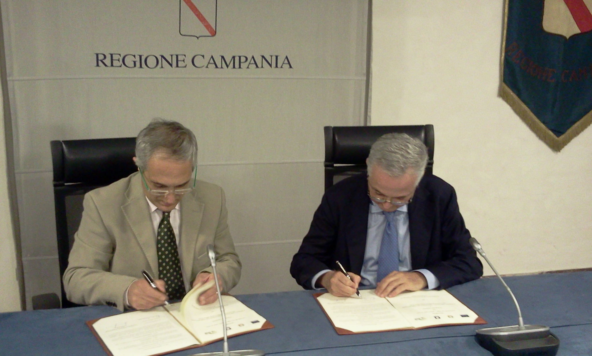  Campania, Protezione civile: firmato protocollo con Ministero Interno