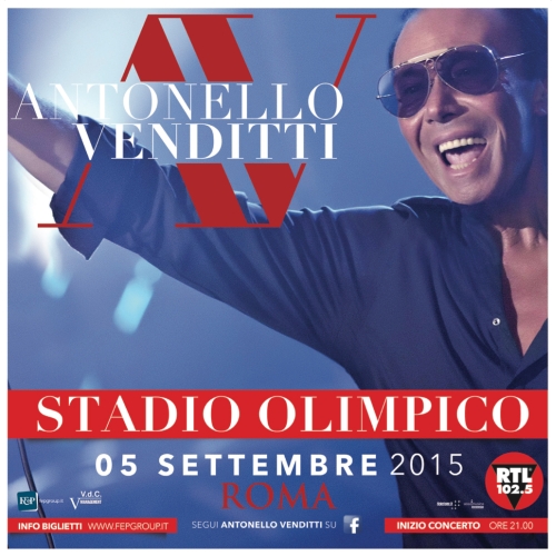 Antonello Venditti,  nel 2015 pronto un nuovo album di inediti