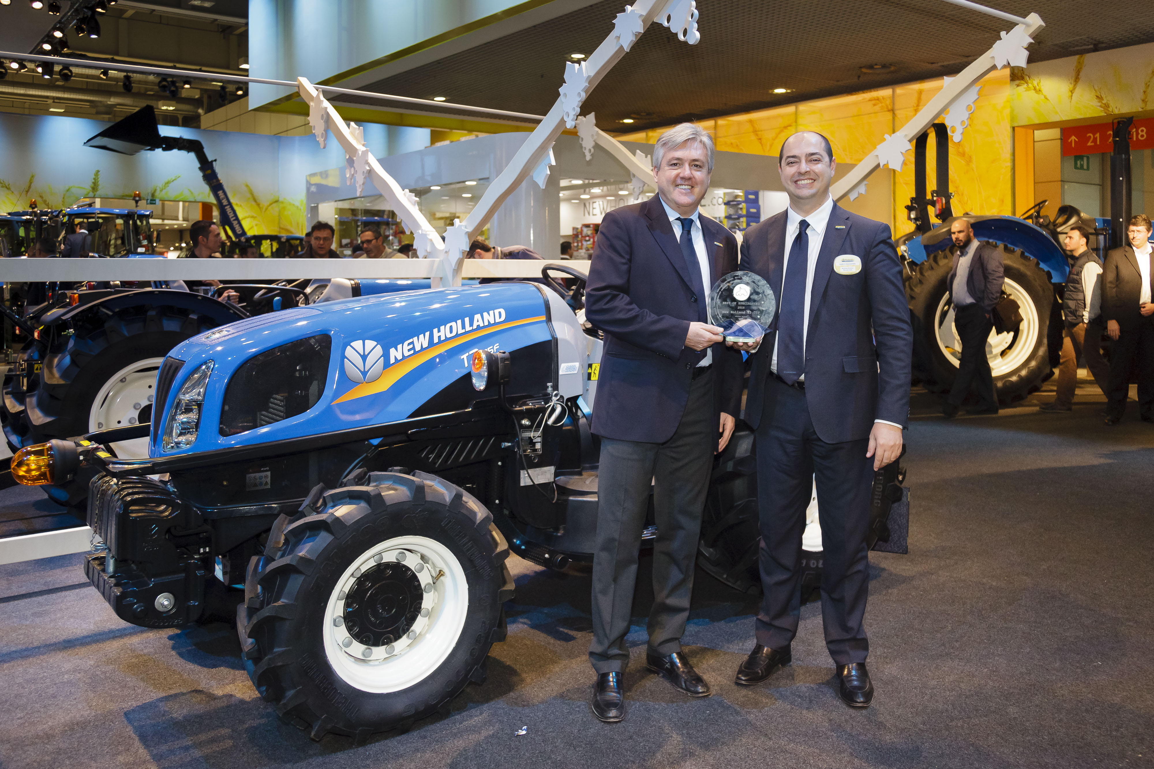  New Holland vince il premio TOTY(r) 2015 per il trattore “Best of Specialised”