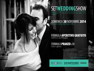  Set Wedding Show per fotografi e futuri sposi a San Bartolomeo Casa in Campagna