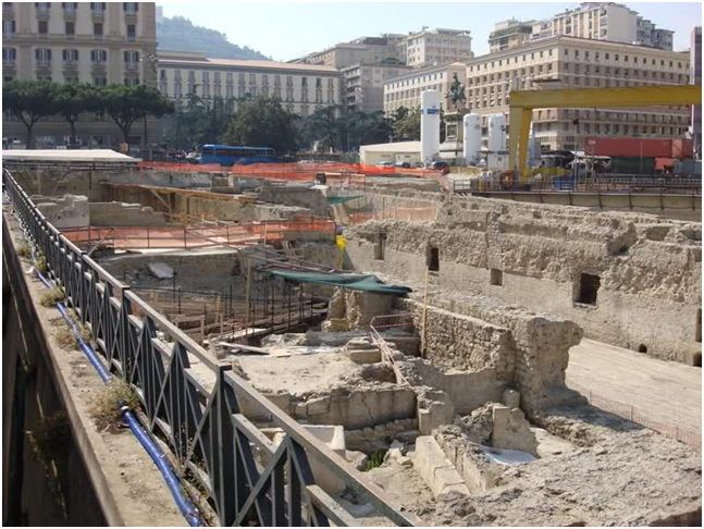 Metropolitana: Ritrovati Frammenti di una nave  imperiale romana