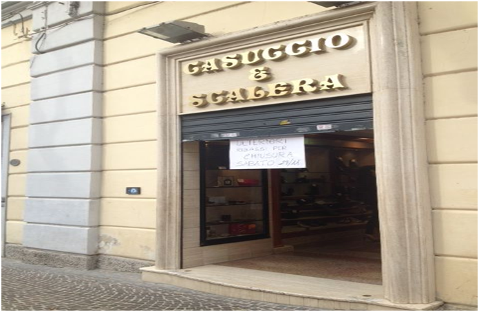  Vomero: chiude anche Casuccio  & Scalera in via Scarlatti