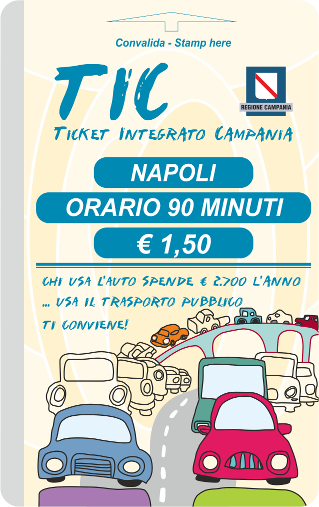  Ticket trasporti in Campania, dal 1° gennaio i nuovi biglietti integrati