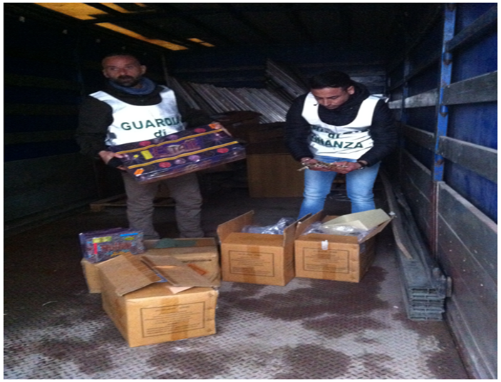  Botti: quattro tonnellate sequestrate nel Casertano
