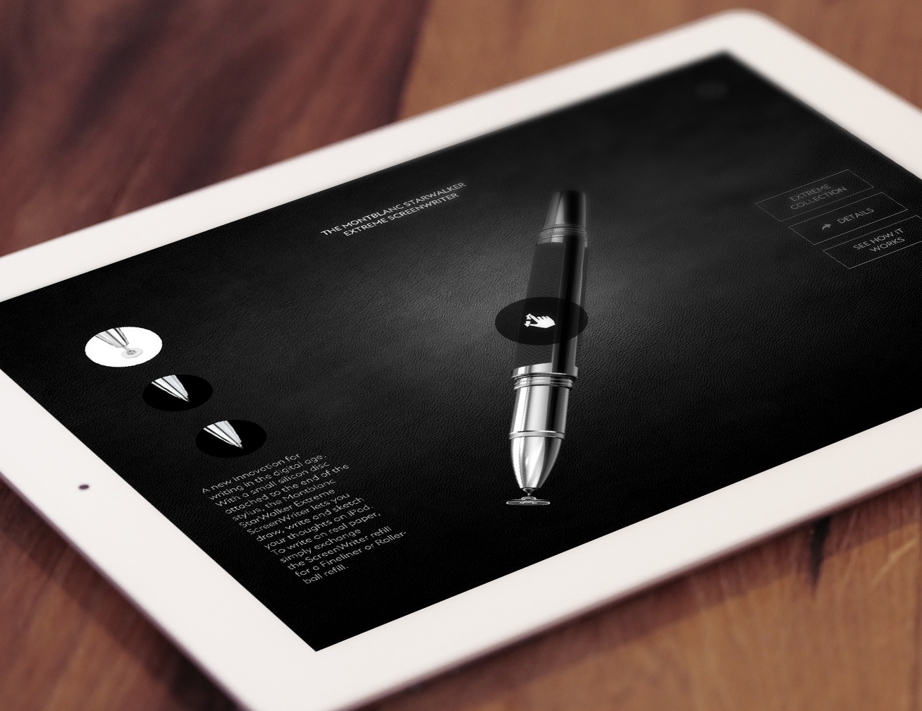  Montblanc e AKQA partner per la creazione dell’ App Montblanc Screenwriter per iPad