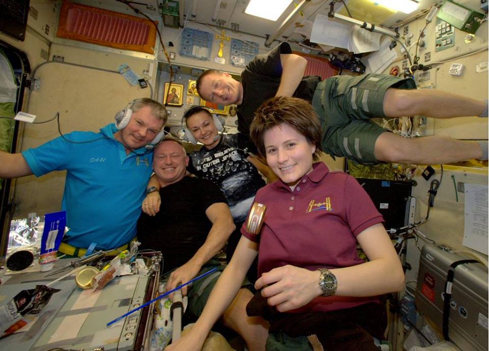  Samantha Cristoforetti prosegue l’attività sperimentale a bordo della ISS