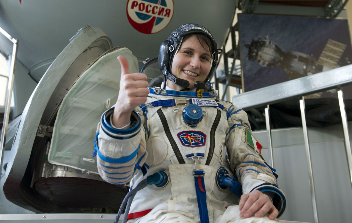  L’astronauta Samantha Cristoforetti partecipa all’iniziativa Short Food Movie