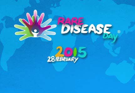  Rare Desease Day 2015  “Vivere con una malattia rara. Giorno per giorno, mano nella mano”
