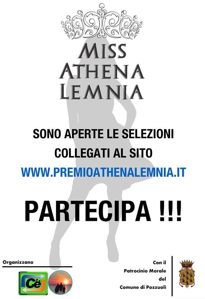  Pozzuoli, a giugno ritorna il Premio Athena Lemnia 2015