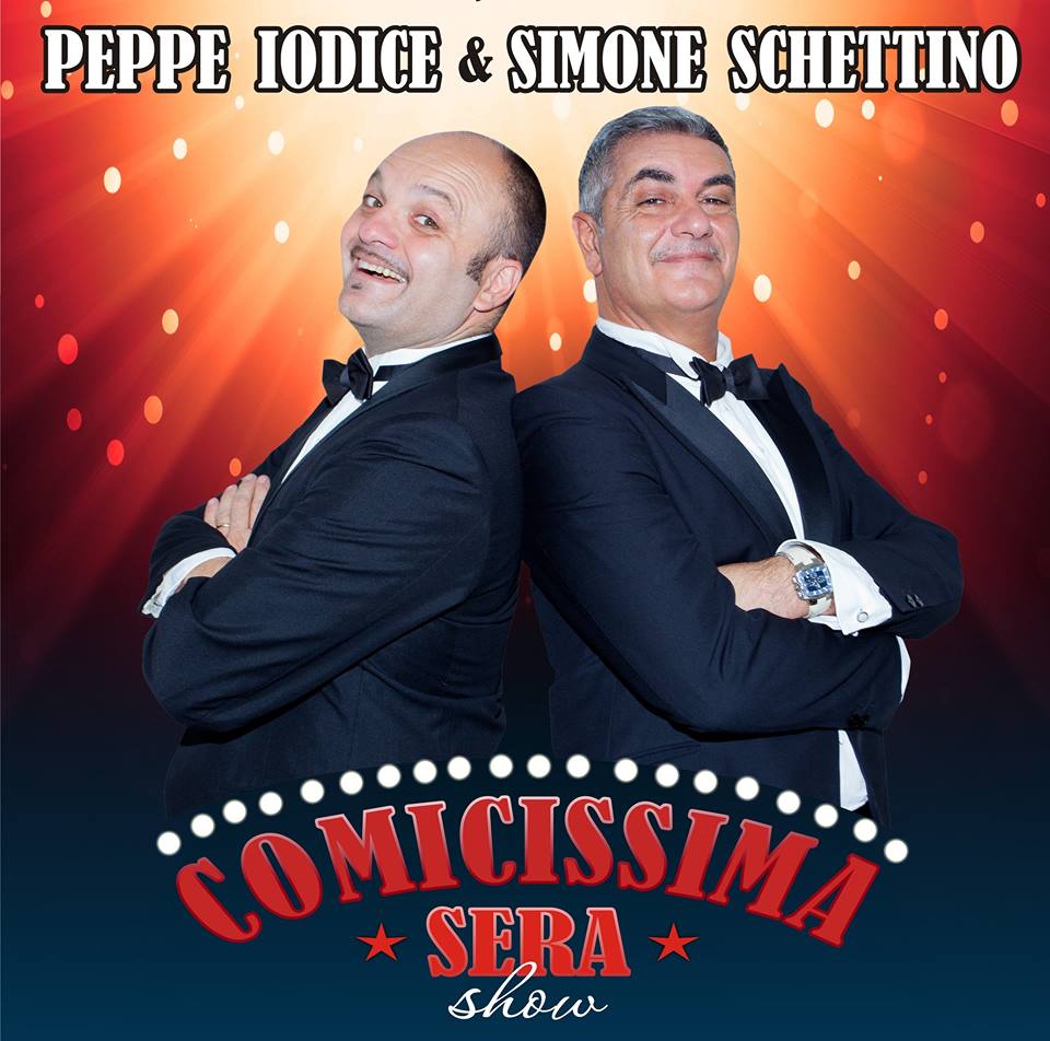  Simone Schettino e Peppe Iodice al Teatro delle Rose di Piano di Sorrento