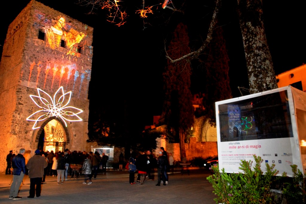  Dal 24 Aprile “Villa Rufolo mille anni di magia” nel Giardino di Klingsor ritorna la magia del mapping