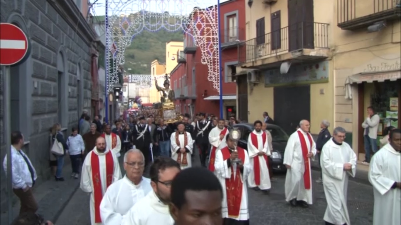  Pianura, festa per il suo santo Patrono San Giorgio Martire – VIDEO