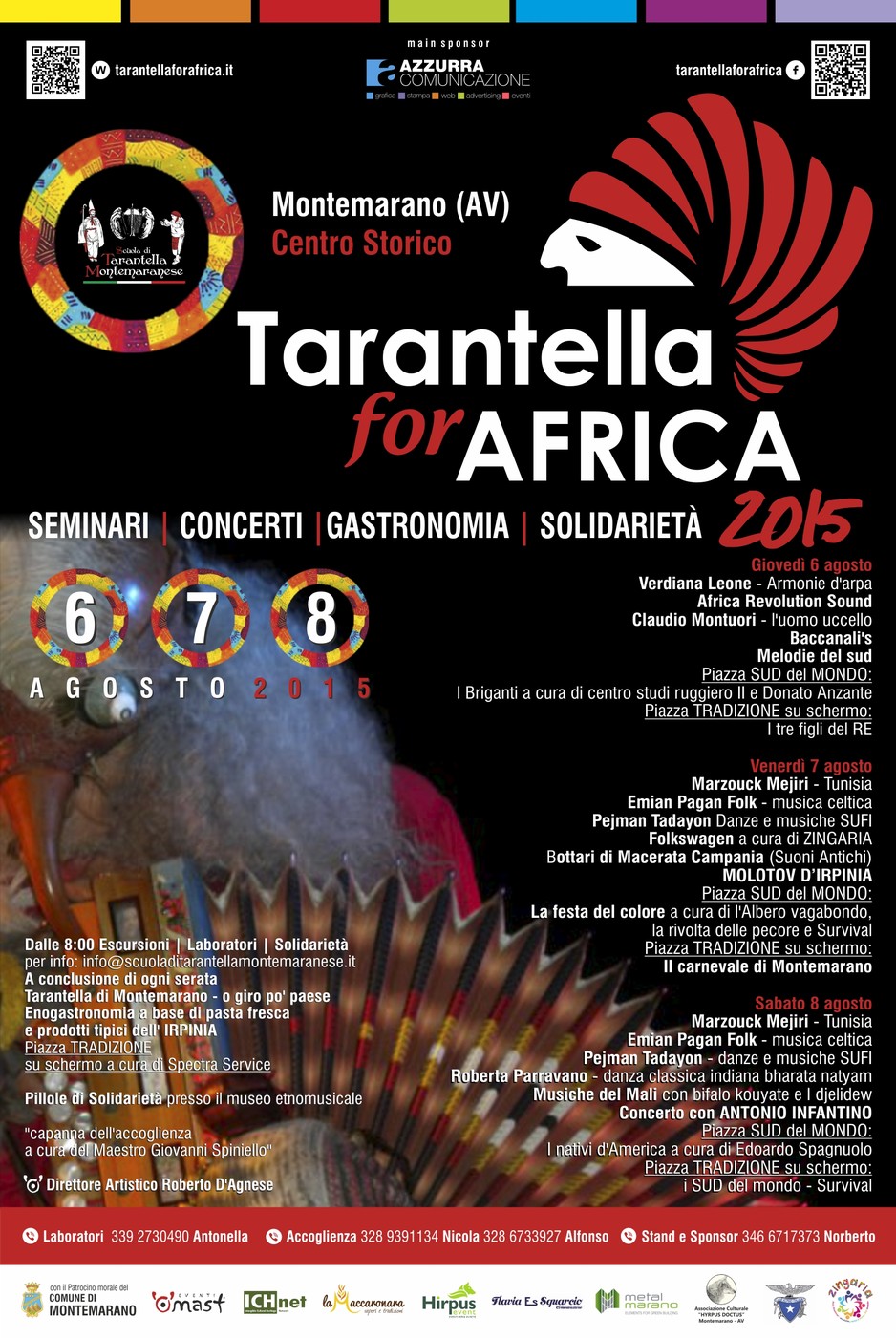  “Tarantella for Africa”, solidarietà e tradizione a Montemarano