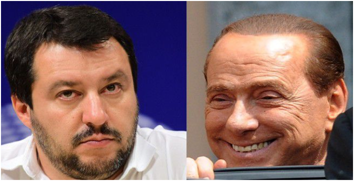  Berlusconi, Salvini e l’alleanza che non c’è