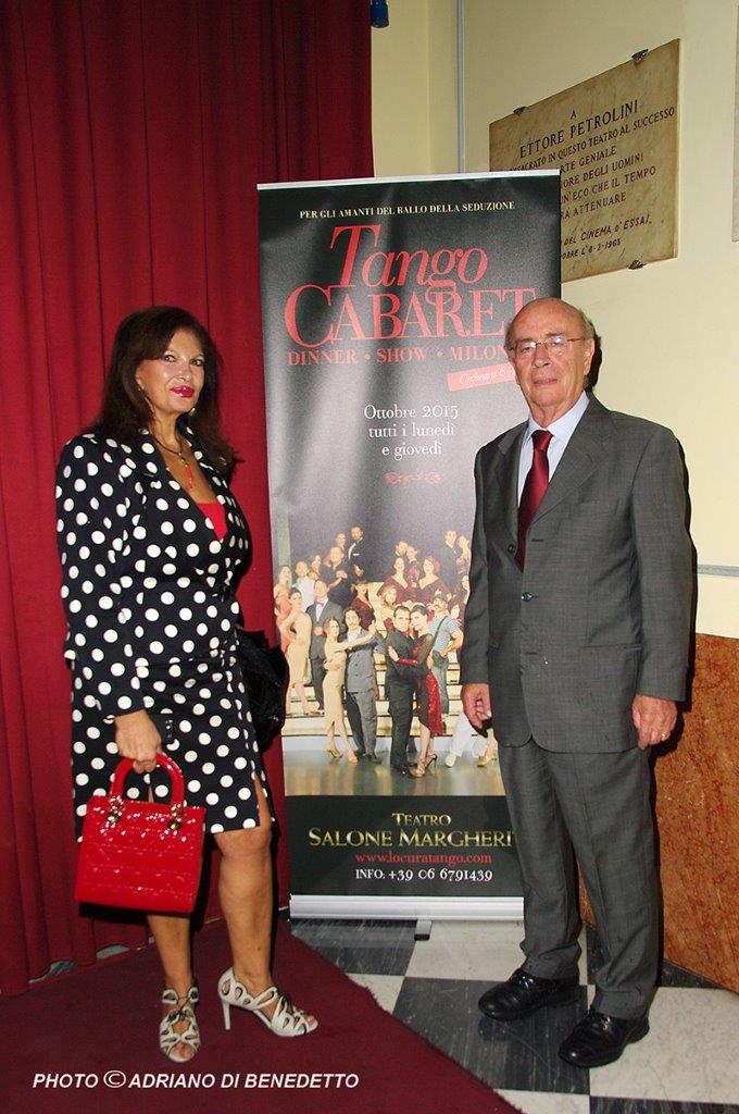  Grande successo per la 1° del “Tango Cabaret” al salone Margherita” di Roma