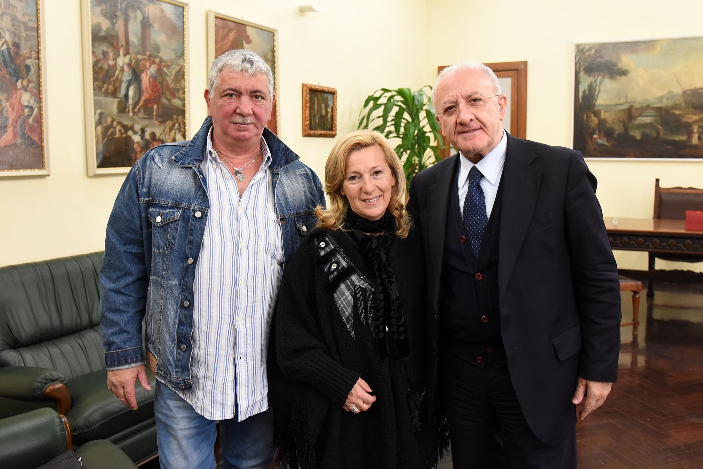  Il Presidente Vincenzo De Luca incontra i genitori di Ciro Esposito: l’impegno della Regione per i progetti di legalità