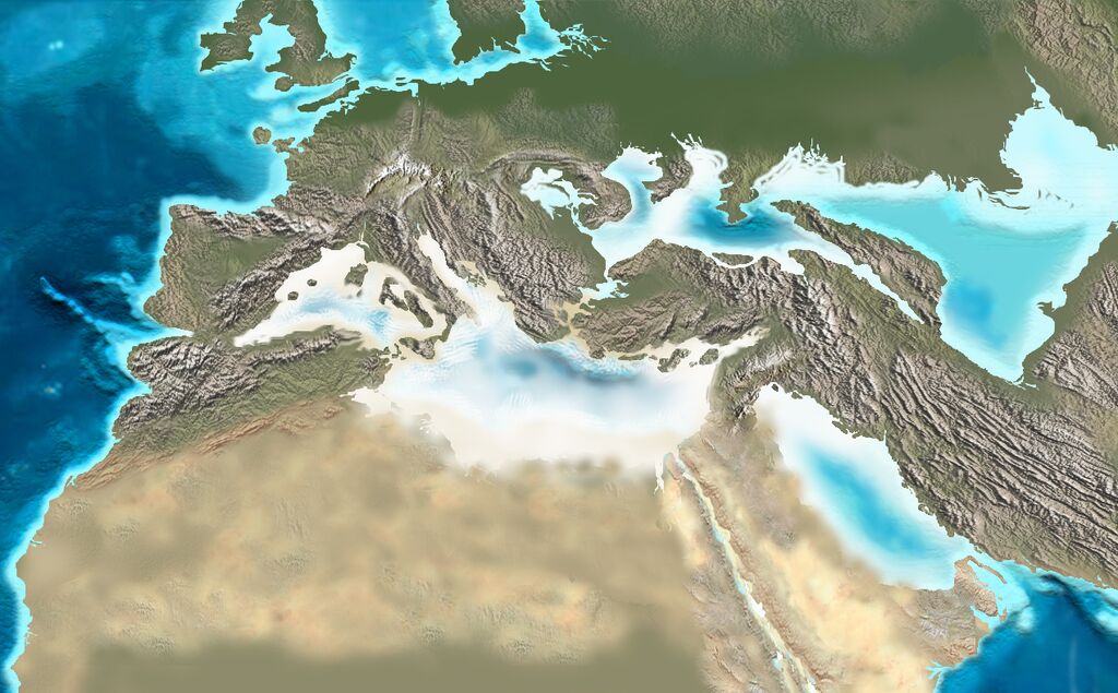  Quando il Mediterraneo divenne una profonda valle arida: conseguenze della crescita della calotta polare antartica