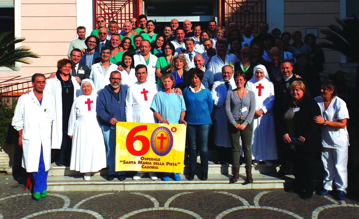  Sanità: Camilliani, l’ospedale “Santa Maria della Pietà” di Casoria (Napoli) festeggia il 60esimo anniversario
