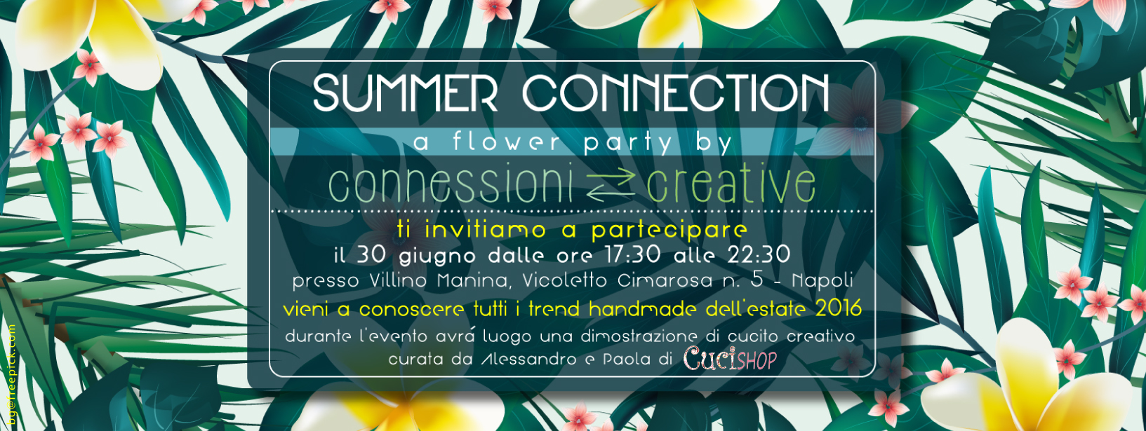  A Villino Manina al Vomero un party dedicato all’handmade per l’estate