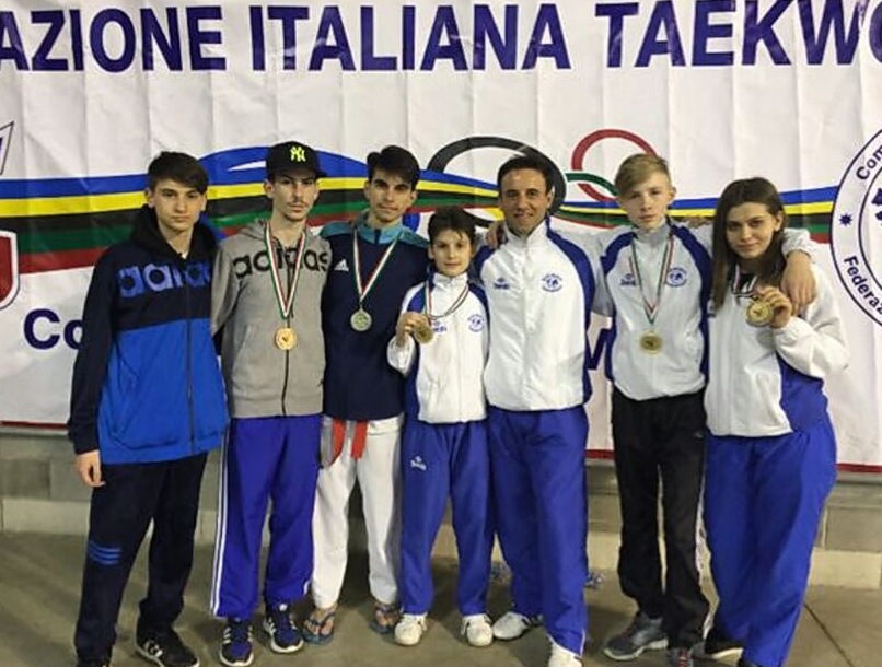  Campionato Interregionale Marche di Taekwondo, Blue World incontenibile: tre oro e un bronzo