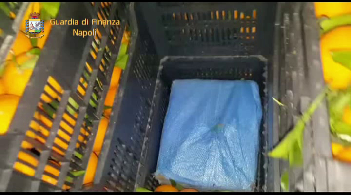  Tir carico di arance fermato a Napoli, ma dentro c’erano nascosti 850 kg di hashish: arrestato 38enne di Nola – VIDEO