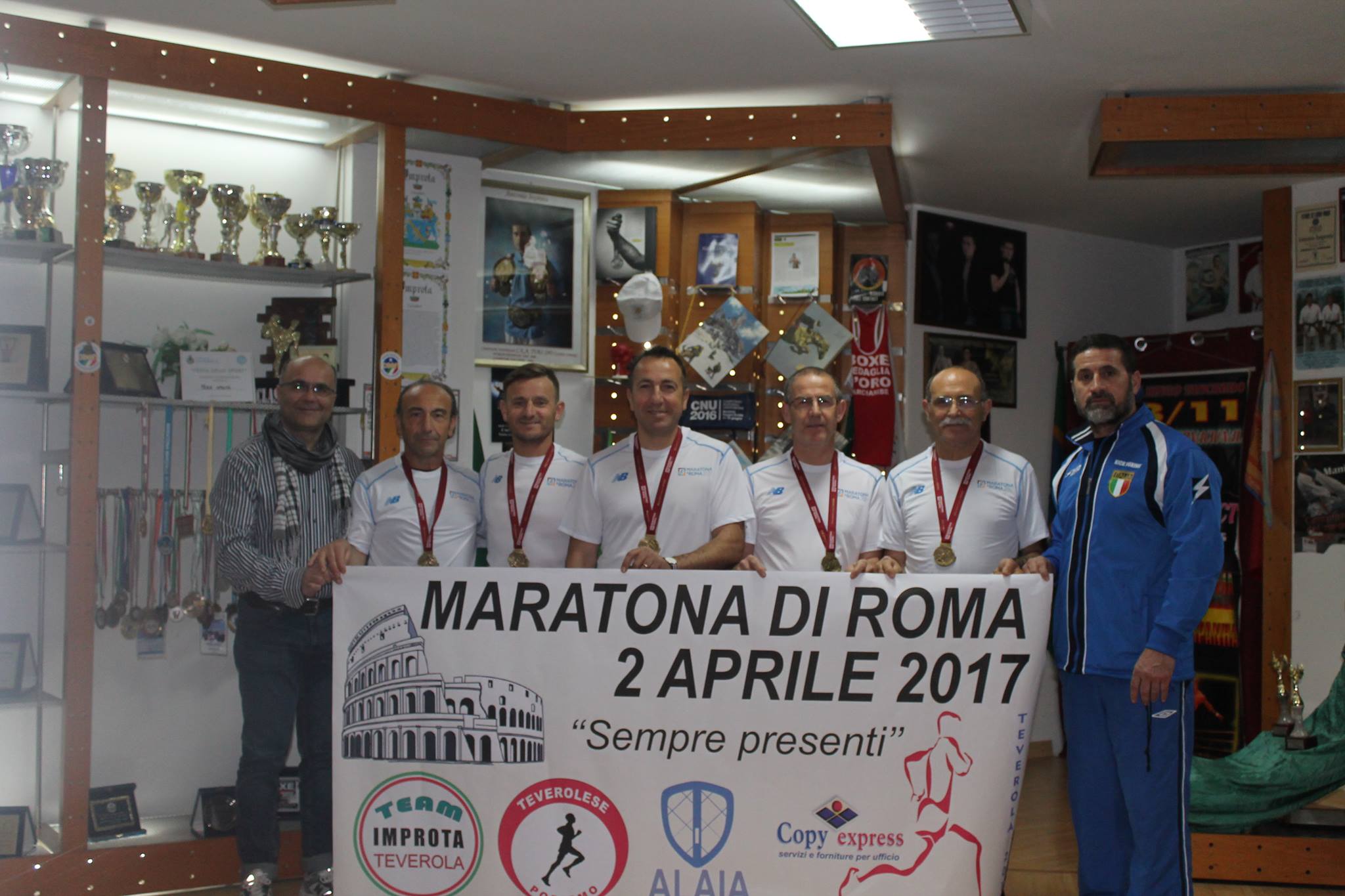  Group Improta alla Maratona di Roma 2017: un pezzo di Teverola alla manifestazione