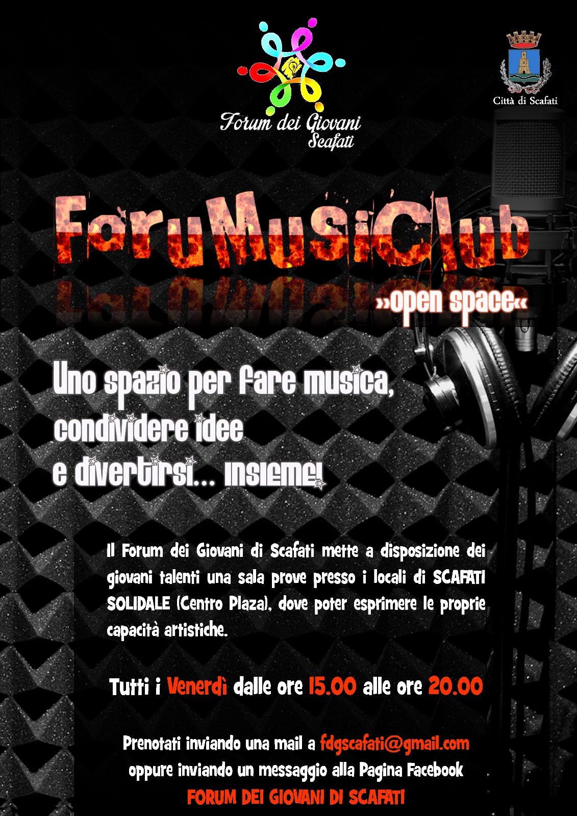  Scafati, tutto pronto per il “Forum Music Club”