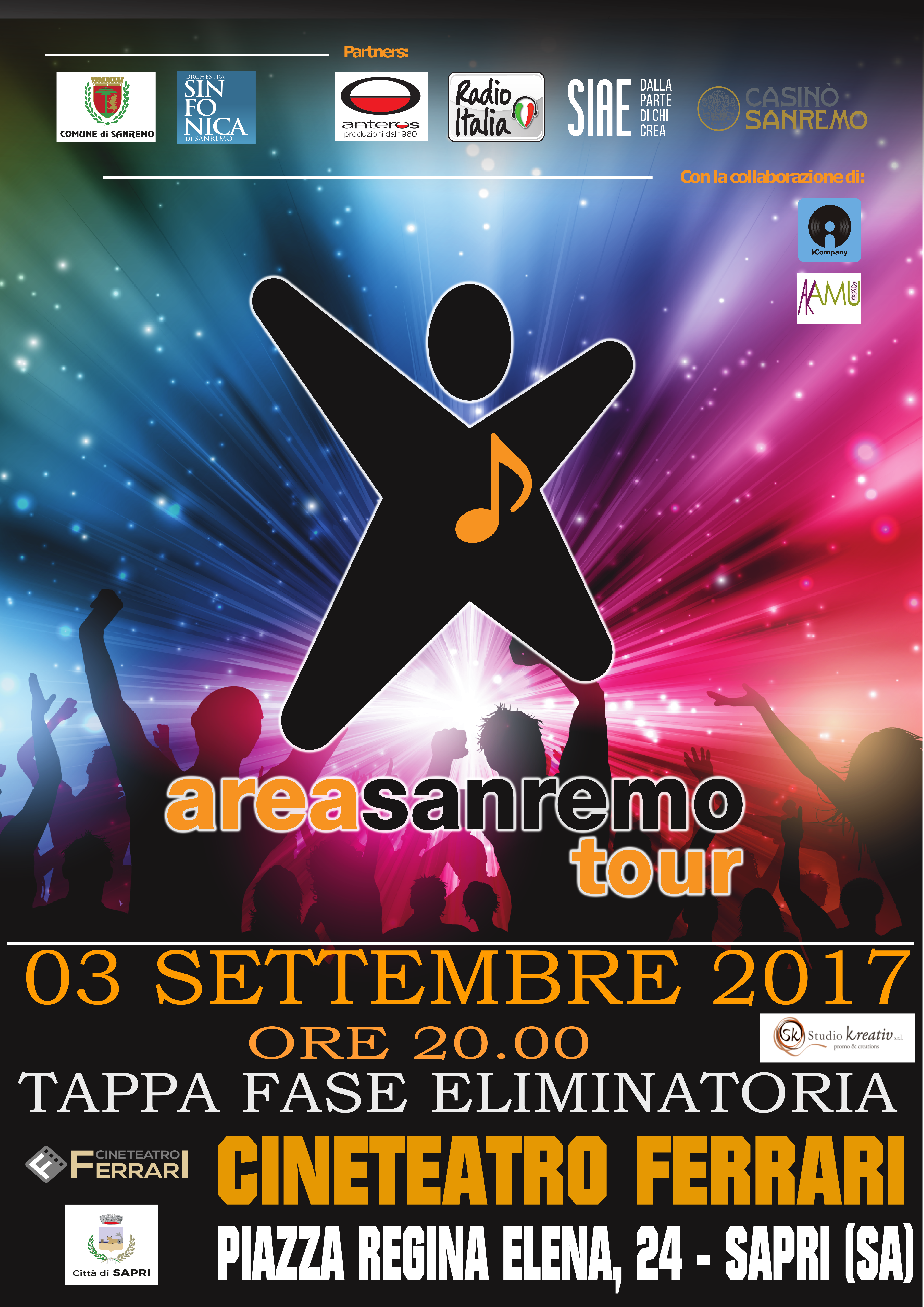  Grande attesa a Sapri per Area Sanremo Tour