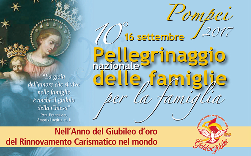  Rinnovamento nello Spirito, da Scafati a Pompei il X Pellegrinaggio Nazionale delle Famiglie per la Famiglia  