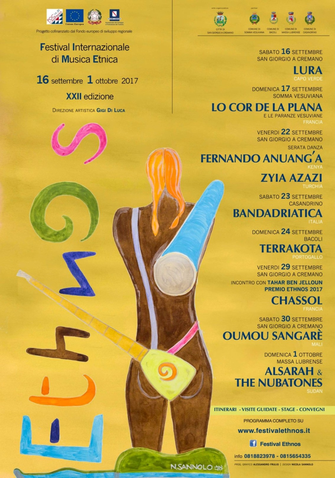  Ethnos, a San Giorgio a Cremano la XXII edizione del Festival Internazionale della Musica Etnica