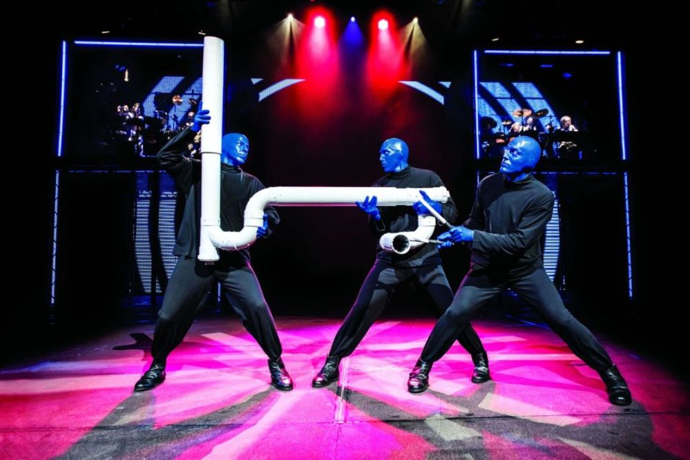  A Milano e Trieste gli Blue Man Group: lo show più colorato dell’anno