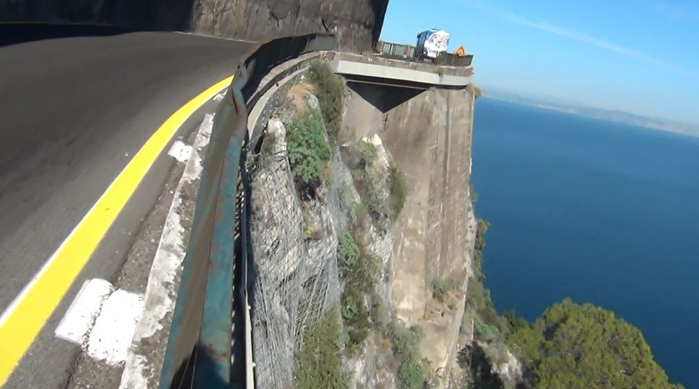  Iniziati i lavori per le nuove barriere di sicurezza sulla S.P. Capri – Anacapri – Fotogallery