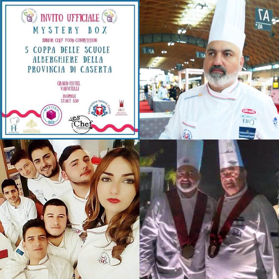  Associazione Cuochi Caserta, tutto pronto per l’evento “Mystery box: Junior chef food competition”
