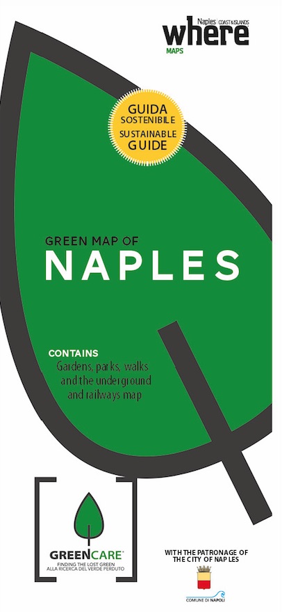  Green Map of Naples, mappa tascabile dei giardini di Napoli: la presentazione con de Magistris