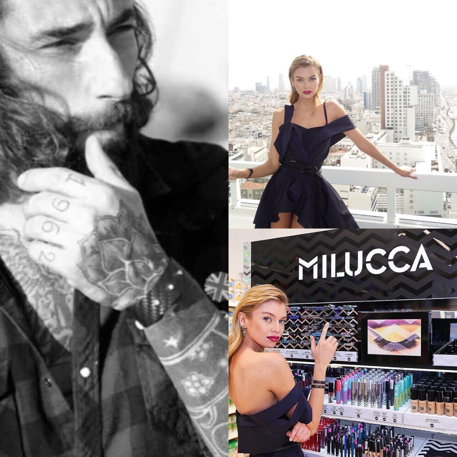  “Carbon Jewelry”, top model Stella Maxwell ne indossa i bracciali