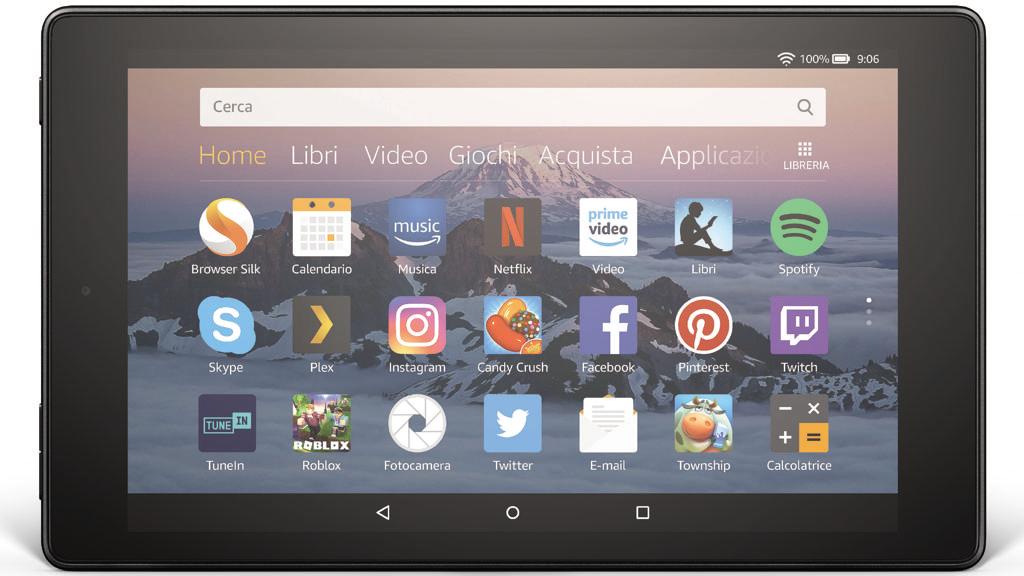  Tablet, Amazon lancia il nuovo Fire HD 8