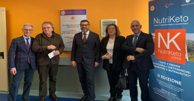  Partnership tra Azienda Moscati e Università di Salerno: il Rettore Tommasetti, inaugura il laboratorio di ricerca nutrizionale e cosmetica