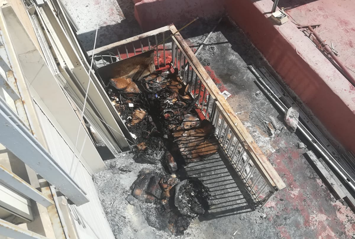  Incendio all’ospedale San Paolo, pazienti messi in sicurezza dai vigilantes, “Ciro Verdoliva” la sicurezza messi in campo