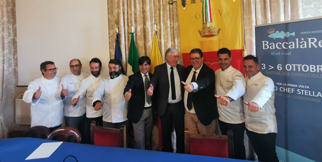  BaccalàRe: L’evento Cult con chef stellati, sul lungomare di Napoli