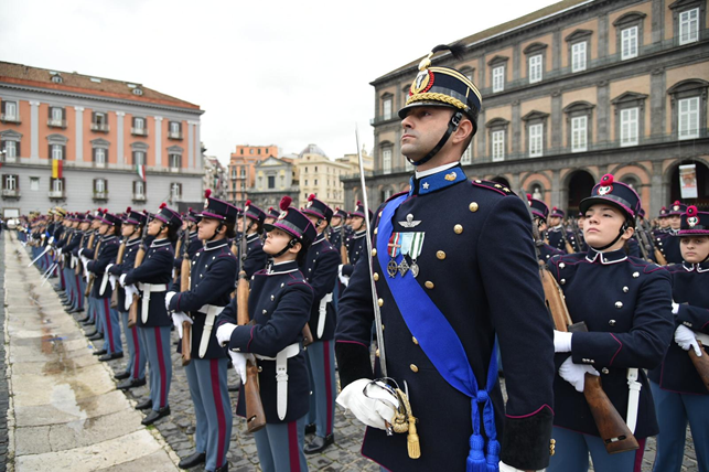  Gli Allievi del 232° corso della Scuola Militare della “Nunziatella” hanno prestato Giuramento alla Repubblica